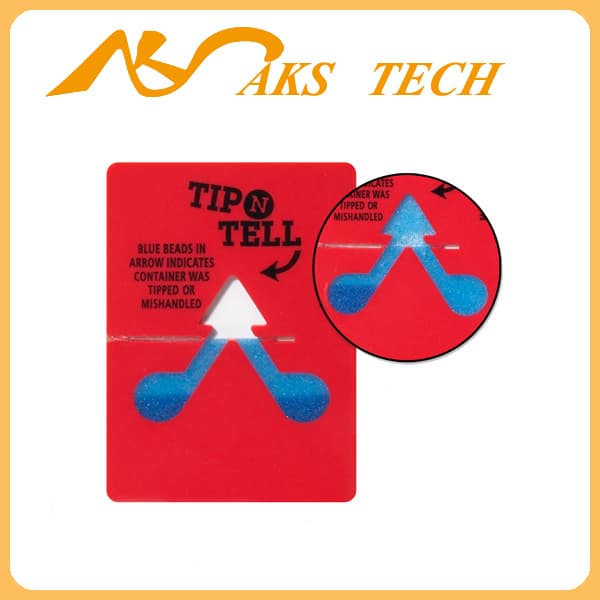 Tilt Indicator Tip N Tell Packaging Tipping Indicators